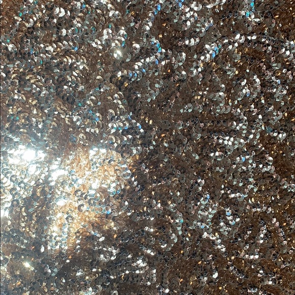 Alice + Olivia gold sequin dress - Picture 2 of 4